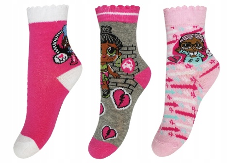 Skarpetki-3-pak-lol-surprise