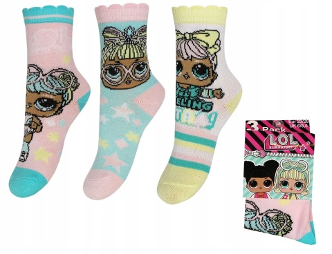 Skarpetki-3-pak-lol-surprise