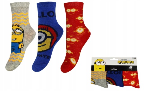 3-pak-minionki-skarpetki