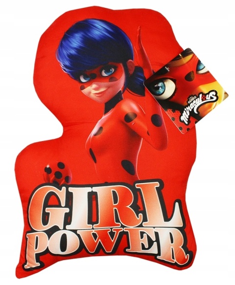 Poduszka dekoracyjna Miraculum Biedronka i Czarny Kot