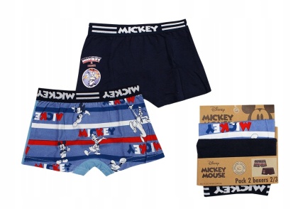 Bokserki dla chłopca 2 sztuki Myszka Mickey