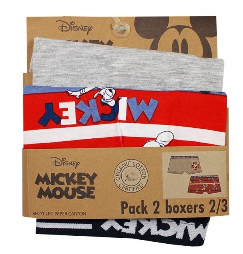 Bokserki dla chłopca 2 sztuki Myszka Mickey