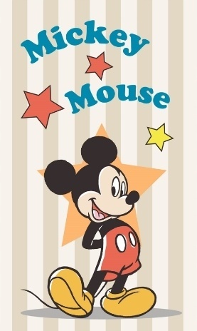 Ręczniczek Myszka Mickey – bawełniany 30x50 cm do przedszkola i szkoły