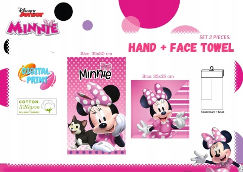 ręczniczki-myszka-minnie