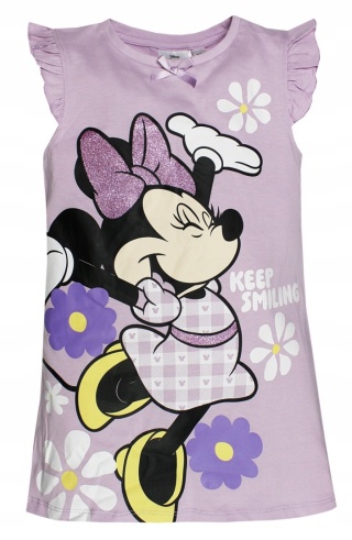 Koszula Nocna Myszka Minnie – Dziewczęca Disney Bawełniana