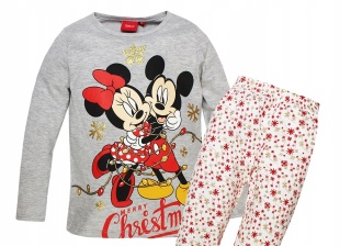 Świąteczna piżamka dziewczęca Disney Minnie Mouse Myszka Minnie