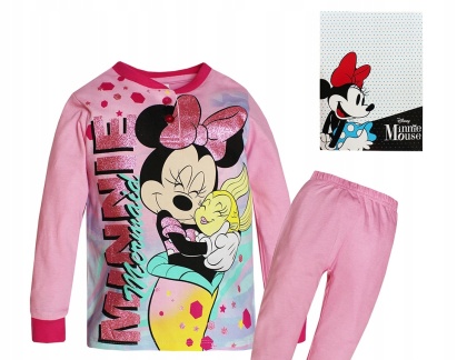 Piżama dla dziewczynki w prezentowym pudełku Myszka Minnie