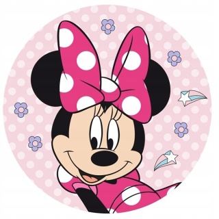 Poduszka Minnie Mouse różowa ozdoba Disney
