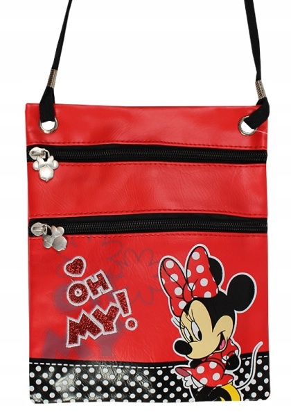 Torebka dla dziewczynki z paskiem Myszka Minnie
