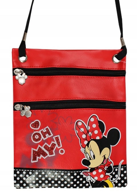 Torebka dla dziewczynki z paskiem Myszka Minnie