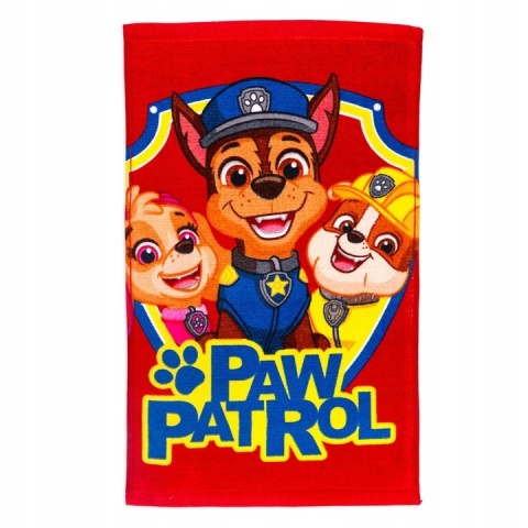 Ręczniczek dziecięcy Paw Patrol Psi Patrol 30x50 cm bawełniany do przedszkola
