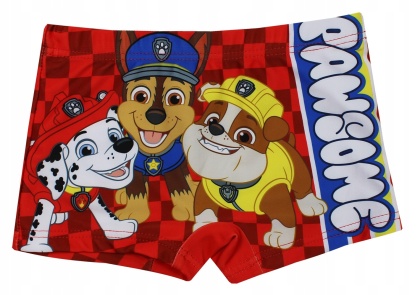 Kąpielówki dla chłopca Psi Patrol