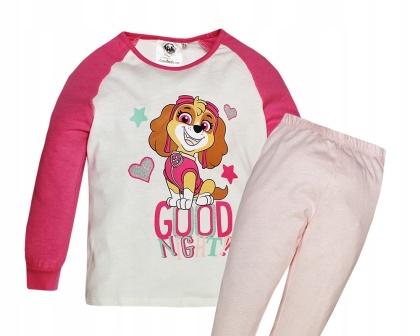 Piżama dla dziewczynki Psi Patrol