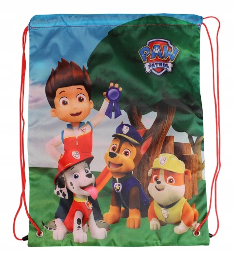 Worek na buty do szkoły+portfel Paw Patrol