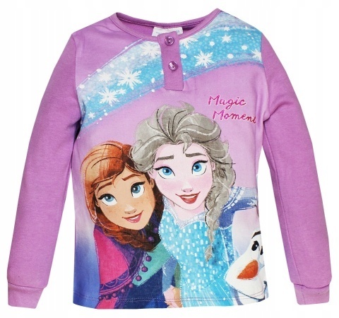 Piżama Dziewczęca Kraina Lodu Frozen – długi rękaw w ozdobnym pudełku Disney