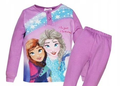 Piżama Dziewczęca Kraina Lodu Frozen – długi rękaw w ozdobnym pudełku Disney