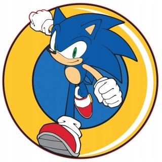 Sonic the Hedgehog pluszowa poduszka maskotka