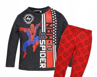 Piżama dla chłopca z długim rękawem Spiderman