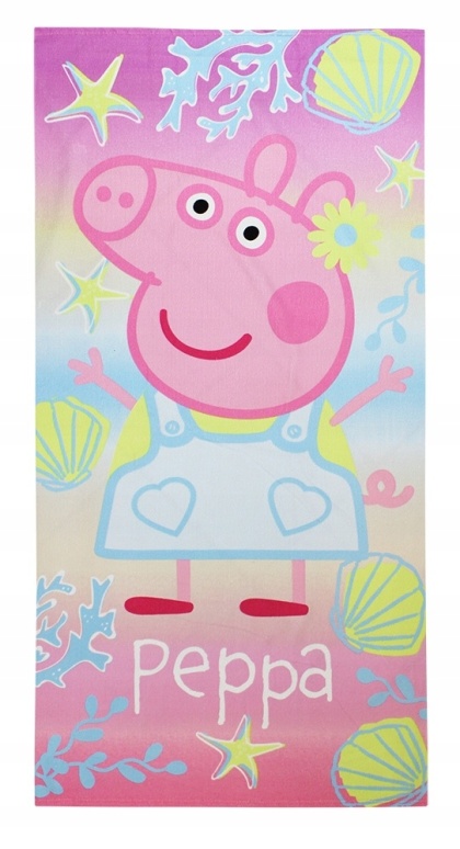 Ręcznik kąpielowy 70x140 cm Świnka Peppa