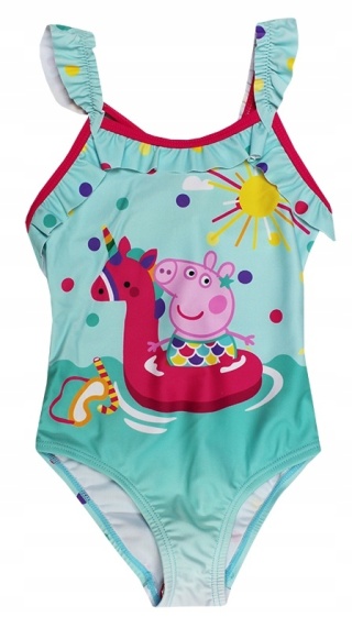 Jednoczęściowy strój kąpielowy Świnka Peppa