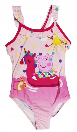Jednoczęściowy strój kąpielowy Świnka Peppa