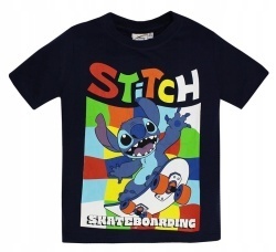 T-shirt Lilo & Stitch – koszulka chłopięca z krótkim rękawem Disney