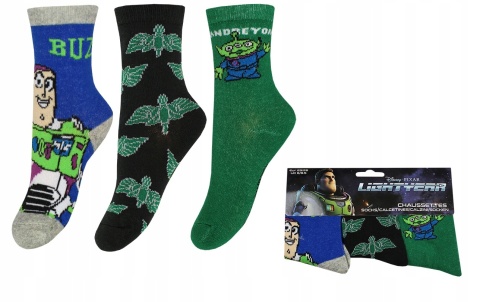 Skarpetki chłopięce 3-pak Toy Story