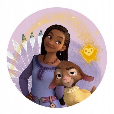 Disney Poduszka Okrągła „Wish – Asha”