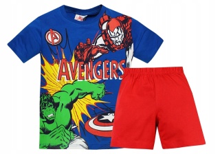 Piżama chłopięca długi rękaw Avengers