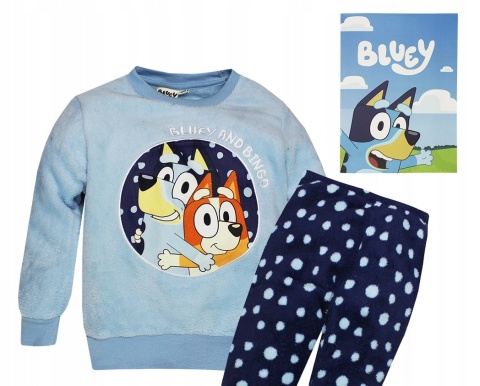 Piżama dziecięca Bluey i Bingo