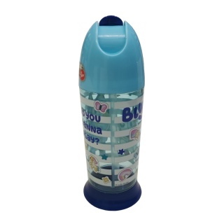 Bidon z silikonową słomką 280 ml Bluey