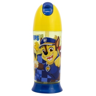 Bidon z silikonową słomką 280 ml Psi Patrol