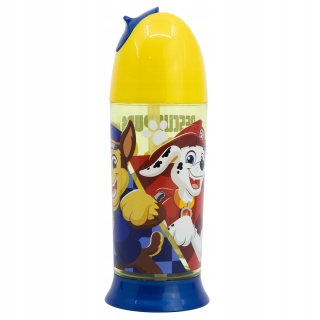 Bidon z silikonową słomką 280 ml Psi Patrol