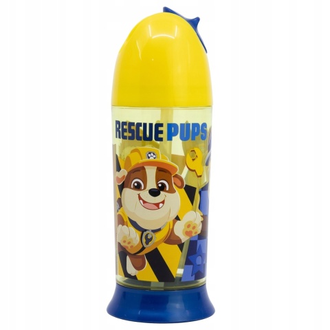 Bidon z silikonową słomką 280 ml Psi Patrol