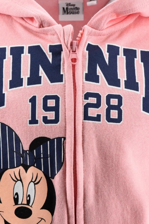 Bluza z kapturem zapinana na zamek Myszka Minnie