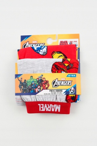 Bokserki chłopięce Avengers Hulk zestaw 2-pak
