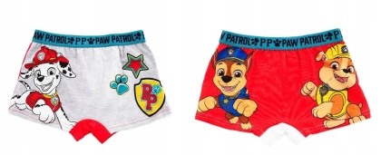 Bokserki chłopięce Psi Patrol zestaw 2-pak