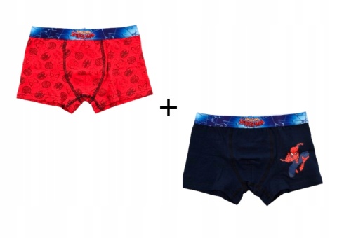 Bokserki chłopięce Spiderman zestaw 2-pak
