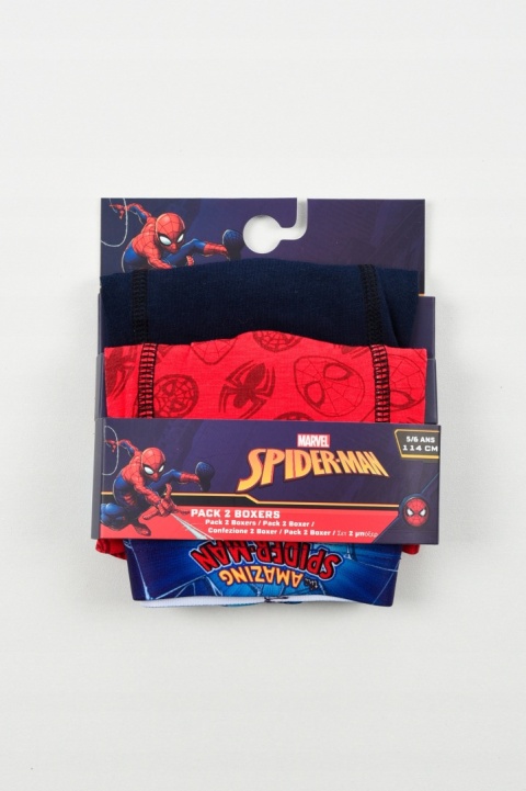 Bokserki chłopięce Spiderman zestaw 2-pak
