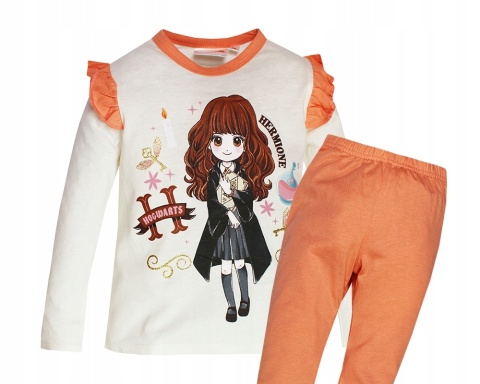 Piżamka dla dziewczynki z długim rękawem Harry Potter