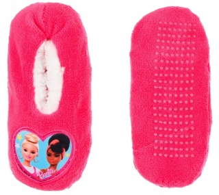 Pantofle dziewczęce antypoślizgowe BARBIE