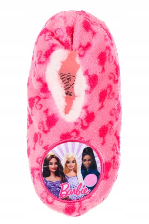 Pantofle dziewczęce antypoślizgowe BARBIE