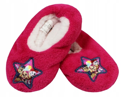 Pantofle dziewczęce antypoślizgowe Psi Patrol