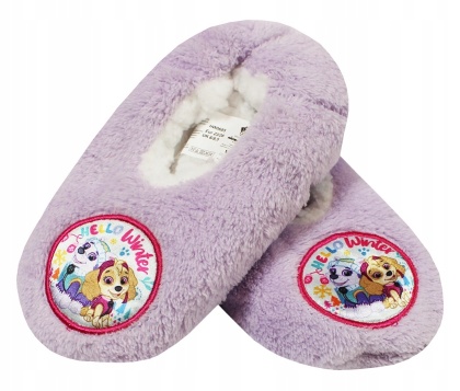 Pantofle dziewczęce antypoślizgowe Psi Patrol
