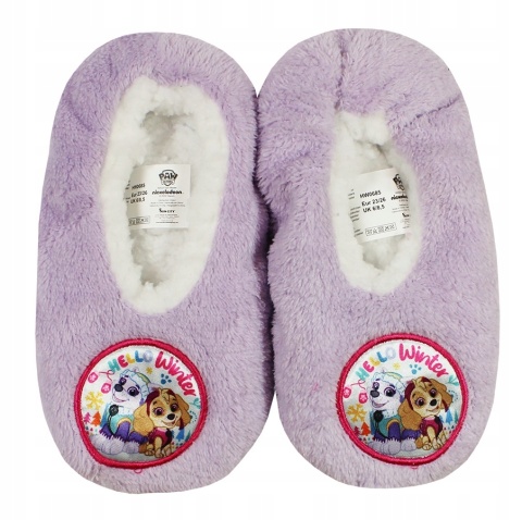 Pantofle dziewczęce antypoślizgowe Psi Patrol