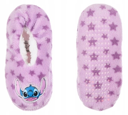 Pantofle dla dziewczynki antypoślizgowe Lilo i Stitch