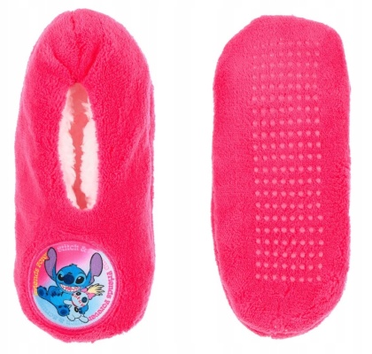 Pantofle dla dziewczynki antypoślizgowe Lilo i Stitch