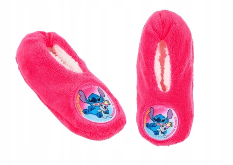 Pantofle dla dziewczynki antypoślizgowe Lilo i Stitch