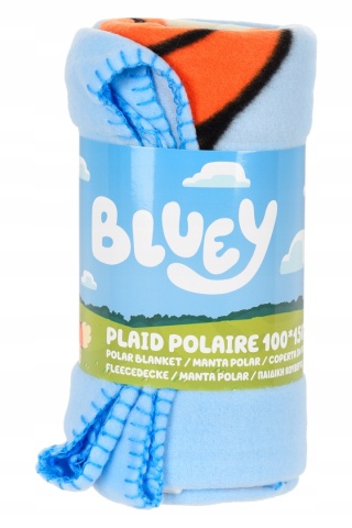 Koc polarowy 100 x150 cm Bluey