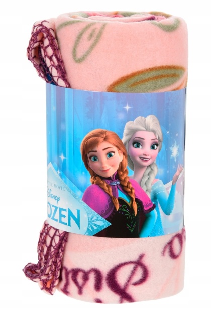 Koc polarowy 100 x150 cm Kraina Lodu